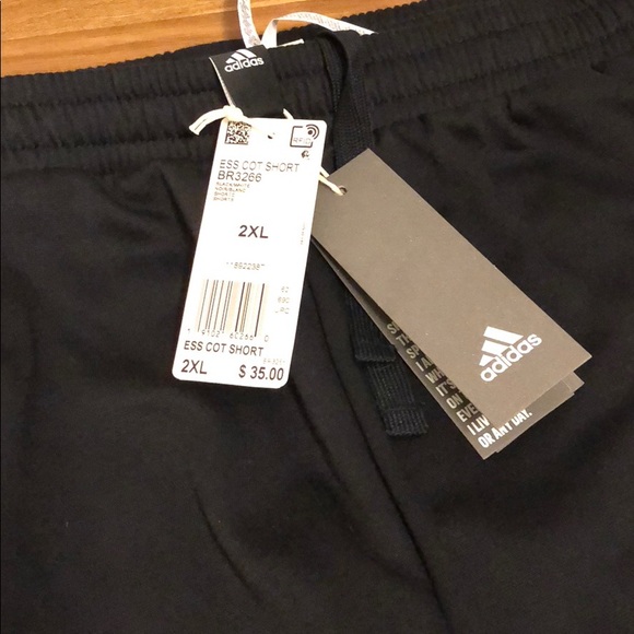 Adidas cotton sweat shorts - Picture 6 of 8